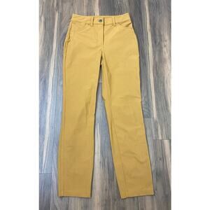 Women Lululemon City Sleek 5 Pocket 7/8 skinny ankle performance chino pants 2